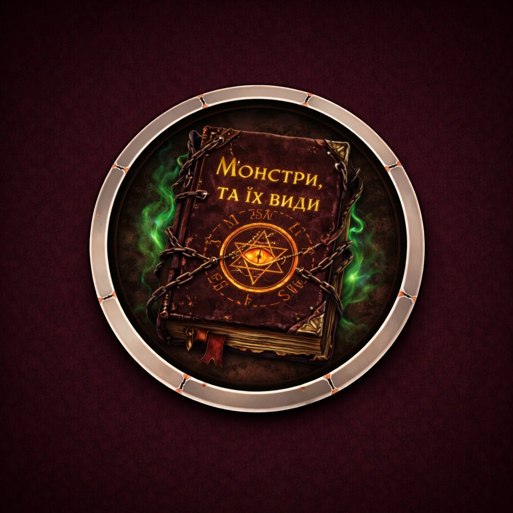 Книга "Монстри та їх види"